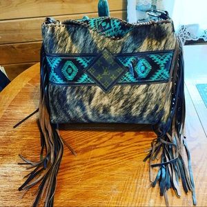 Custom designer leather purse